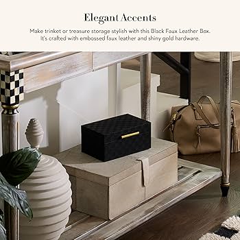 Amazon.co.jp: MACKENZIE-CHILDS ブラックフェイクレザー